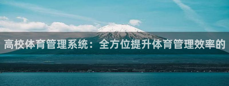Bsport体育必一