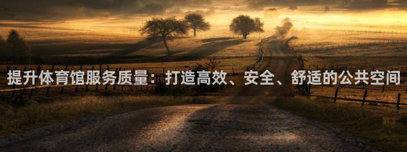 必一运动·(B-Sports)土豆：提升体育馆服务质量：打造