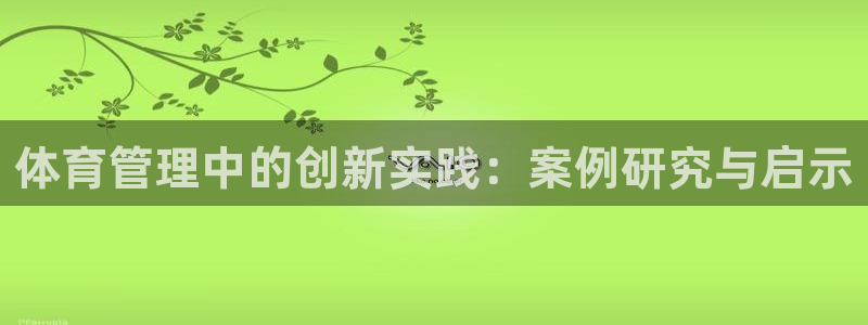 必一体育可靠吗：体育管理中的创新实践：案例研究与启示