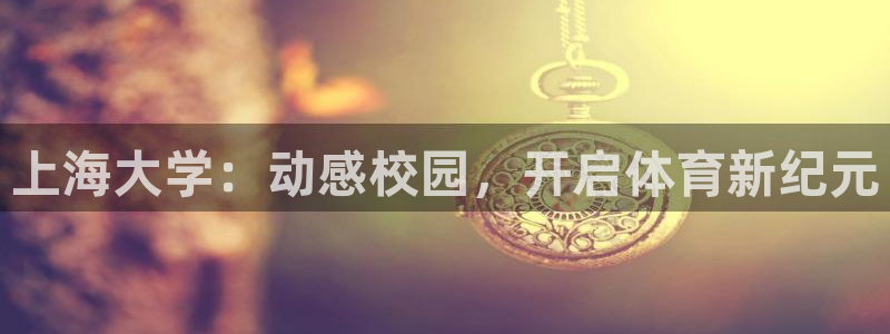 必一体育在线玩：上海大学：动感校园，开启体育新纪元